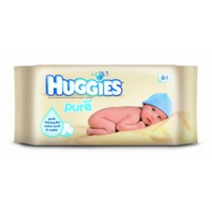 Huggies Pure Wipes 64 pcs